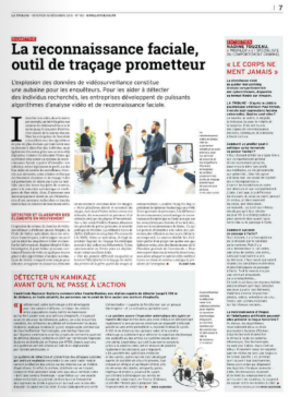 "Le corps ne ment jamais", Nadine TOUZEAU, Profiler, net-profiler Spécialisée dans la détection de signes Chercheur en comportement des cybercriminels Auteur livre scientifique : "Net-profiling : analyse comportementale des cybercriminels"